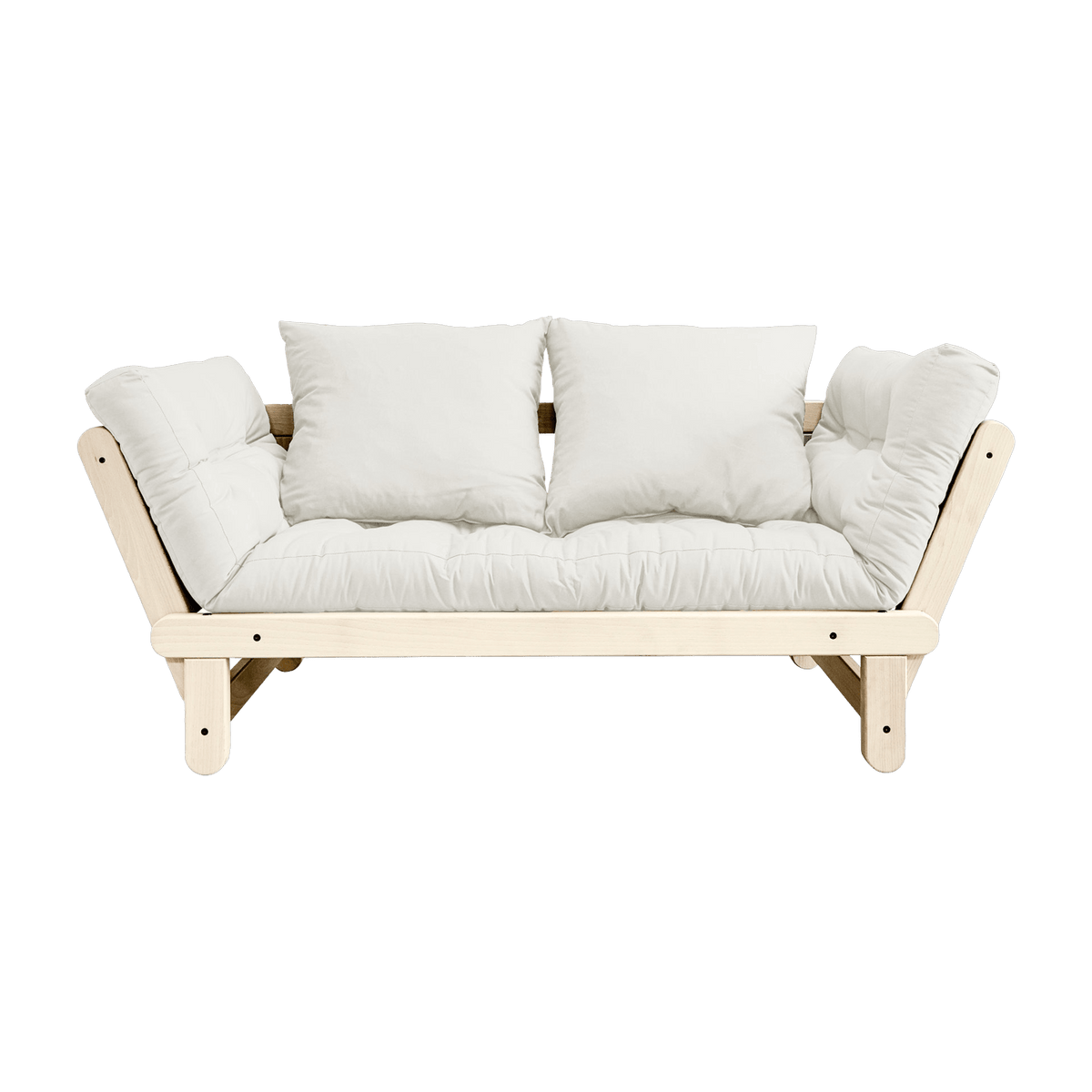 Canapé convertible 2 places naturel Beat - Karup Design - The Cool Republic