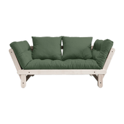 Canapé convertible 2 places vert clair Beat - Karup Design - The Cool Republic