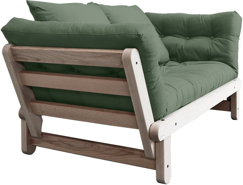 Canapé convertible 2 places vert clair Beat - Karup Design - The Cool Republic