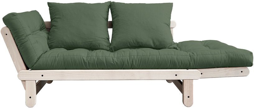 Canapé convertible 2 places vert clair Beat - Karup Design - The Cool Republic