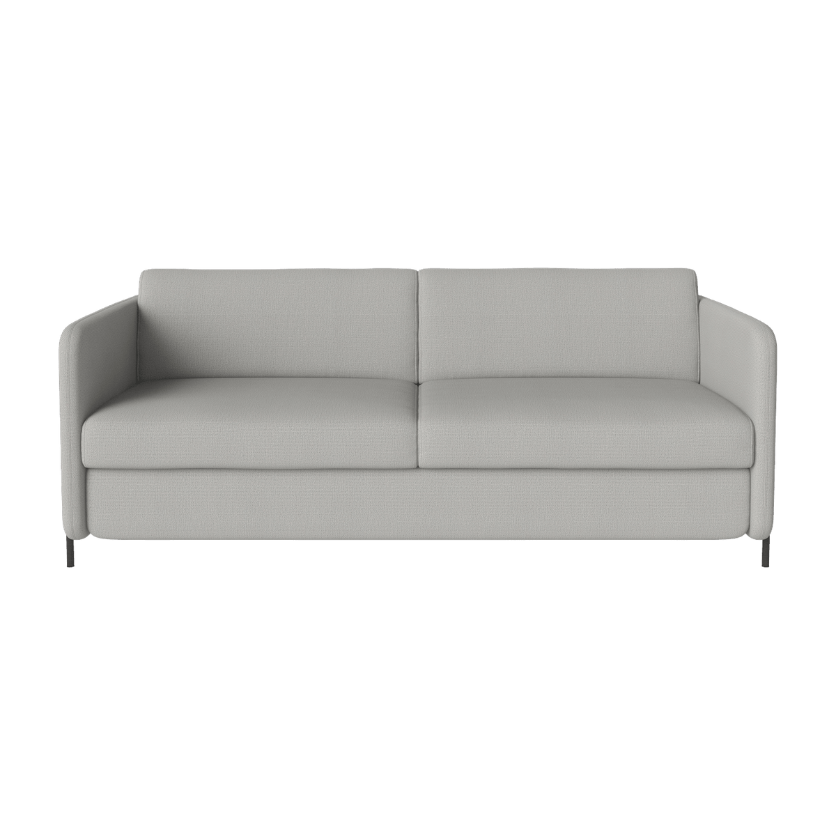 Canapé convertible 3 places tissu ascot gris clair Pira - Bolia - The Cool Republic
