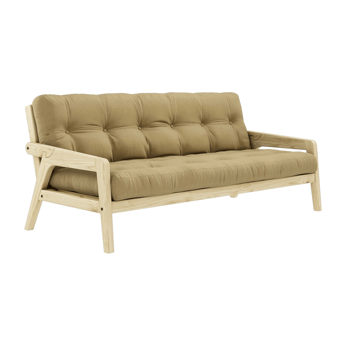 Canapé convertible beige blé Grab - Karup Design - The Cool Republic