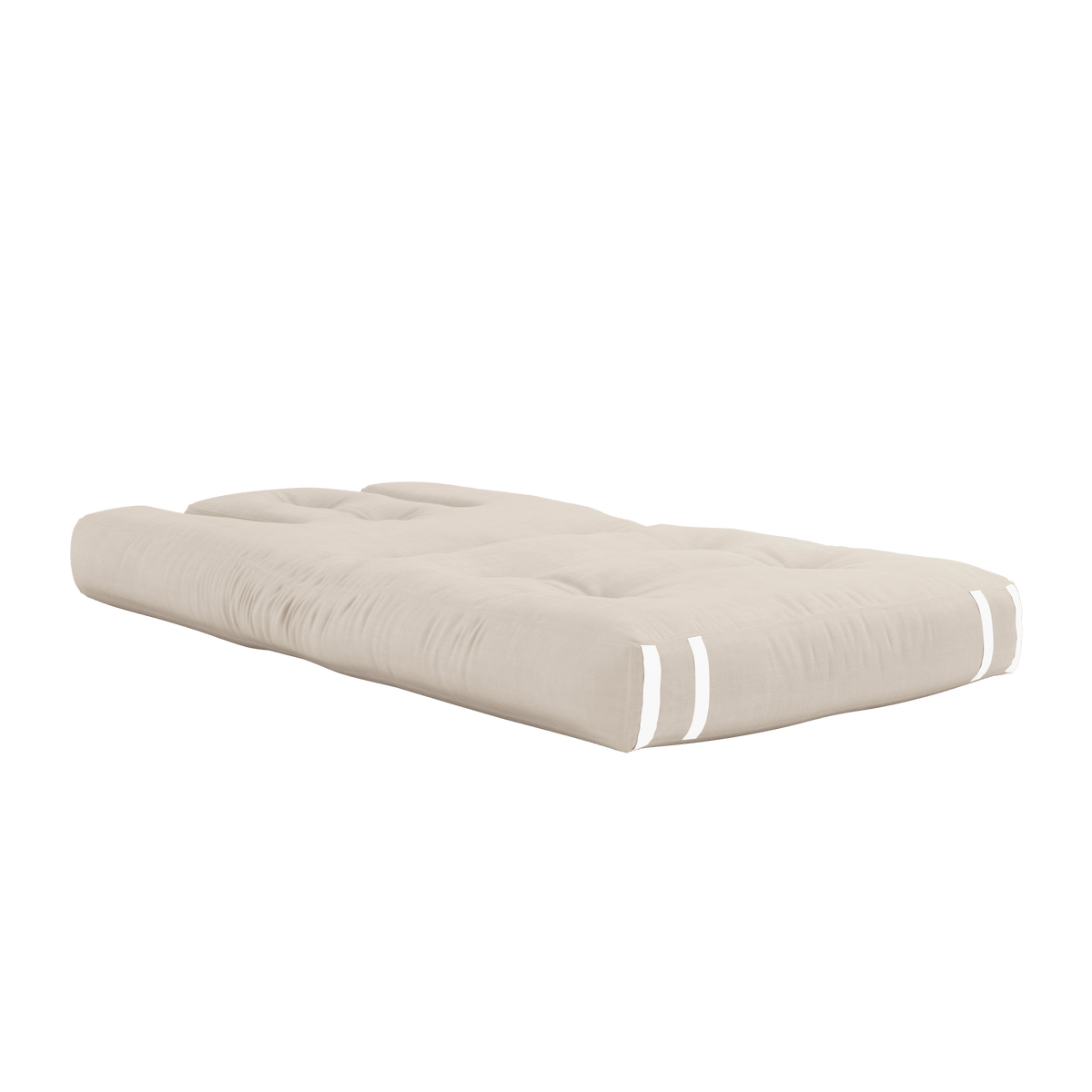 Canapé convertible en coton beige 90x122x66cm Hippo - Karup Design - The Cool Republic