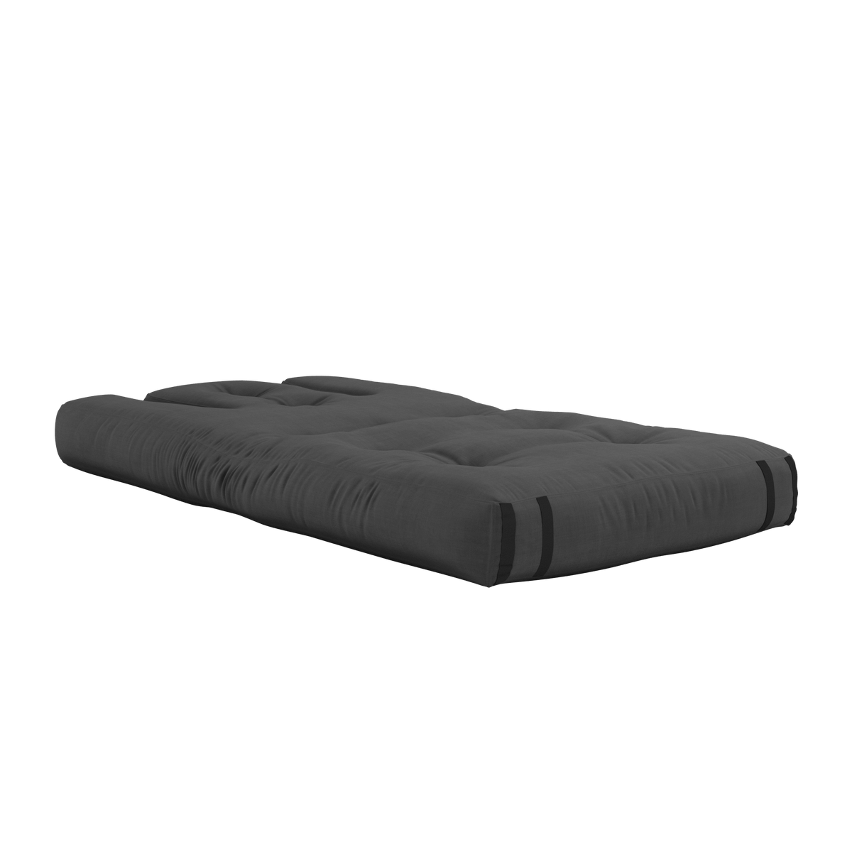 Canapé convertible en coton gris foncé 90x122x66cm Hippo - Karup Design - The Cool Republic