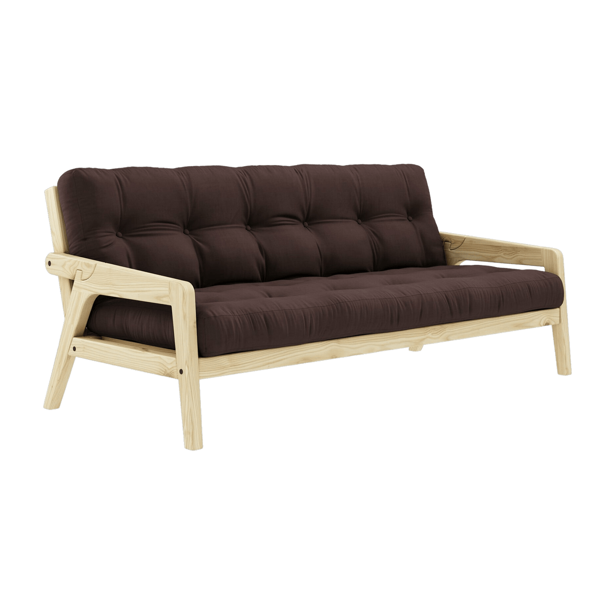 Canapé convertible marron Grab - Karup Design - The Cool Republic