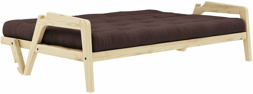 Canapé convertible marron Grab - Karup Design - The Cool Republic
