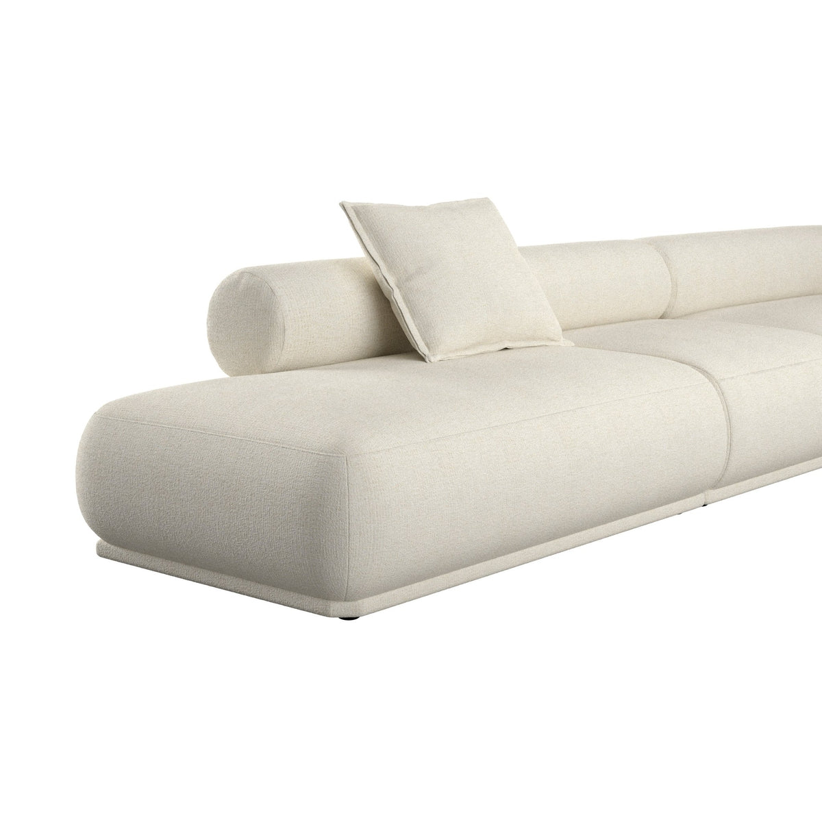 Canapé côté droit en tissu beige 4,5 places Rembrandt - Zuiver - The Cool Republic