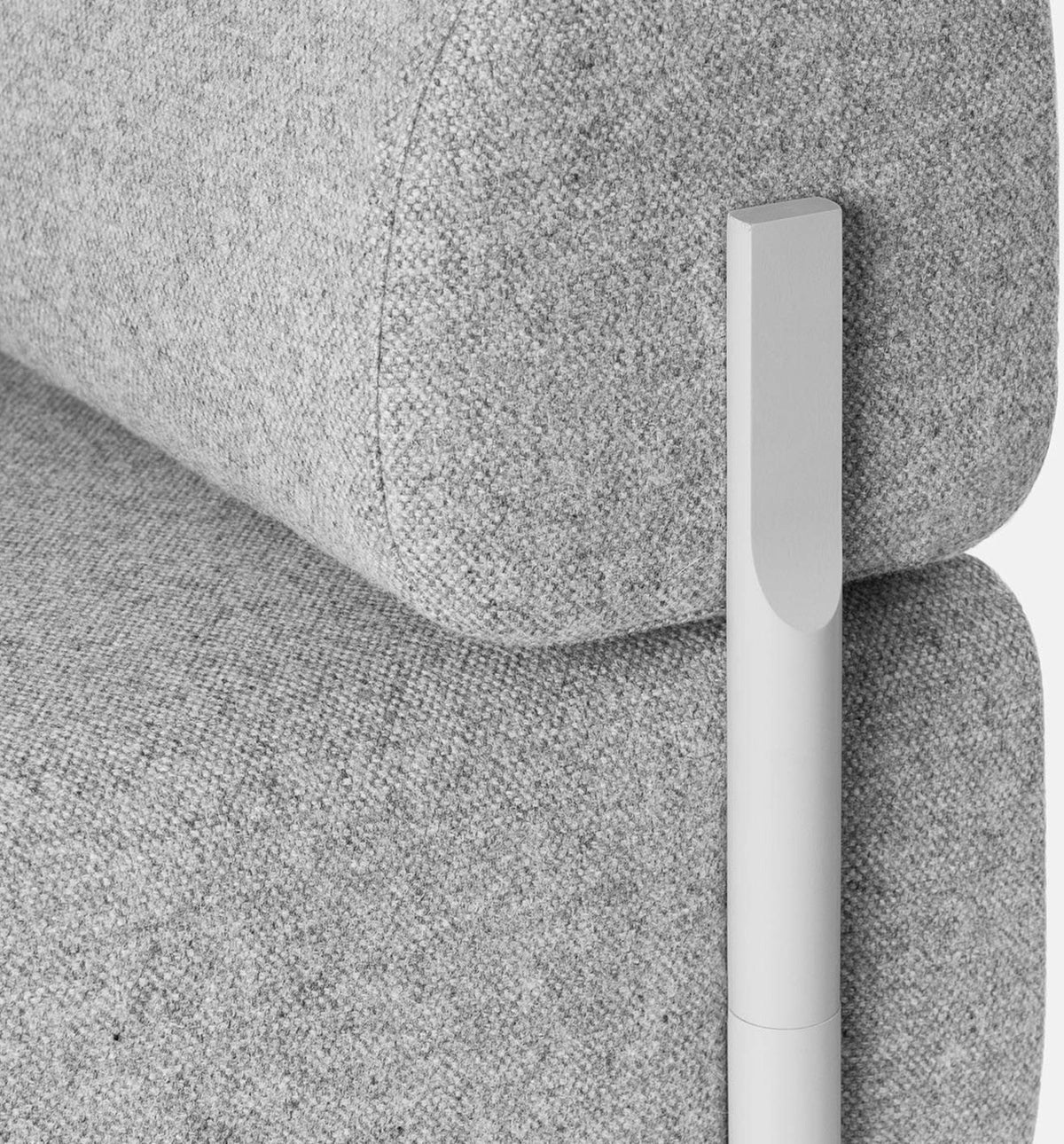 Canapé d'angle droit modulable gris Palo - Hem - The Cool Republic