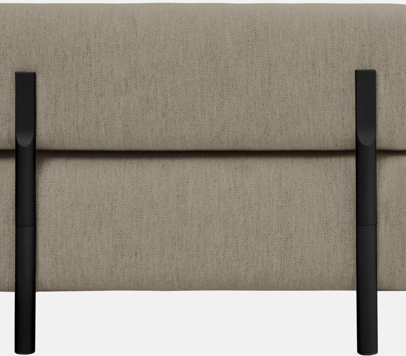 Canapé d'angle gauche modulable beige Palo - Hem - The Cool Republic