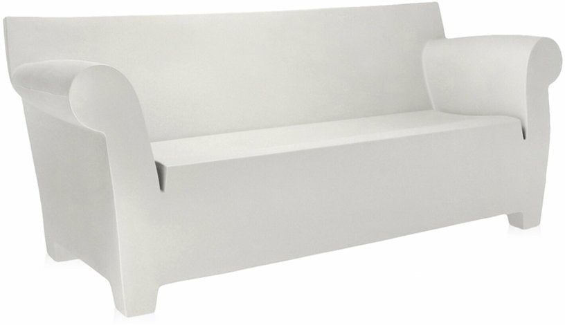 Canapé de jardin 2 places blanc 189 cm Bubble Club - Kartell - The Cool Republic
