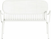 Canapé de jardin 2 places blanc Week - end - Petite friture - The Cool Republic