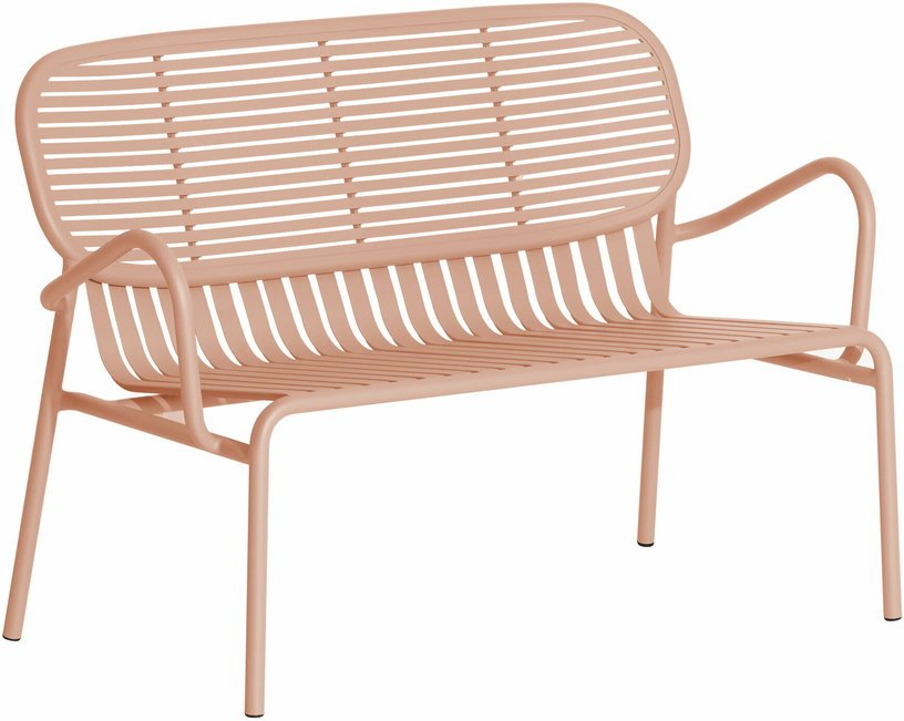 Canapé de jardin 2 places blush Week - end - Petite friture - The Cool Republic