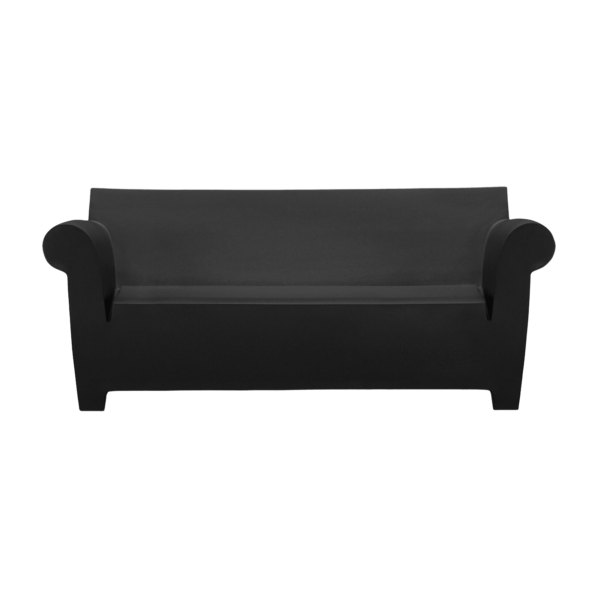 Canapé de jardin 2 places noir 189 cm Bubble Club - Kartell - The Cool Republic