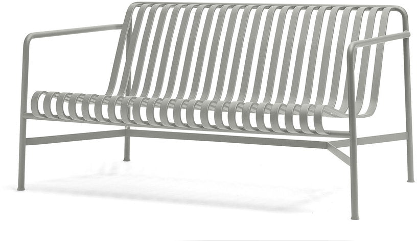 Canapé de jardin en métal gris Palissade - HAY - The Cool Republic