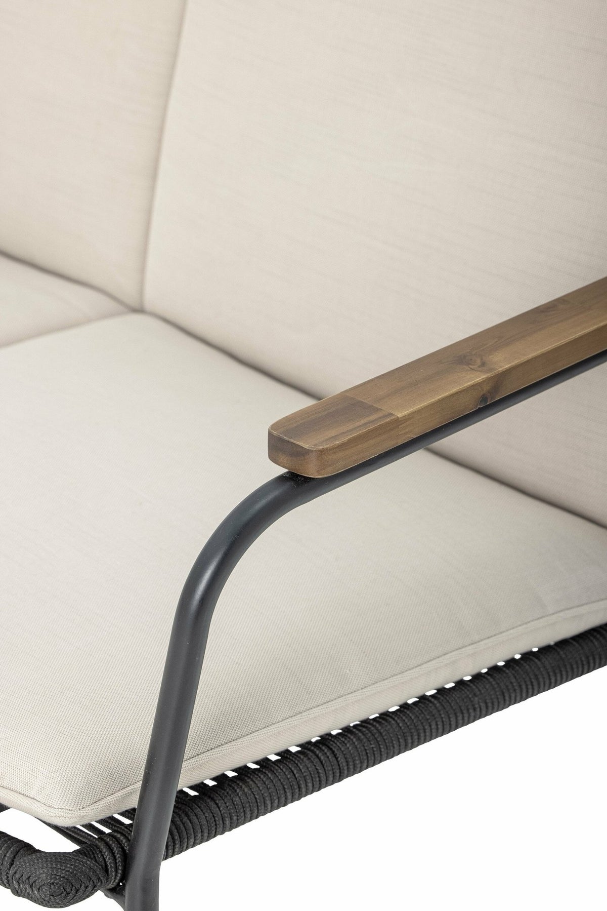 Hampton Sofa Black Metal - Bloomingville - The Cool Republic