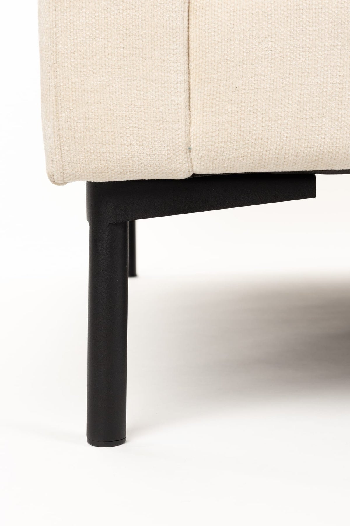 Canapé droit 3 places en tissu beige 101x230x82cm Summer - Zuiver — vue 8