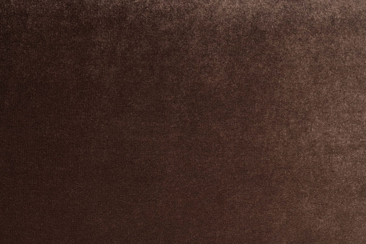 Canapé droit 4,5 places en velours marron 308x78cm Hazel - Zuiver — vue 7