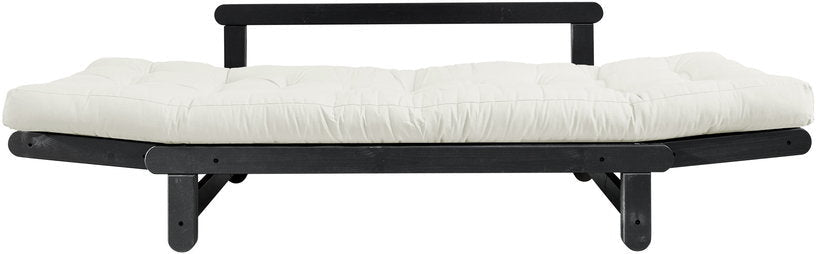 Canapé en bois noir convertible 2 places naturel Beat - Karup Design - The Cool Republic