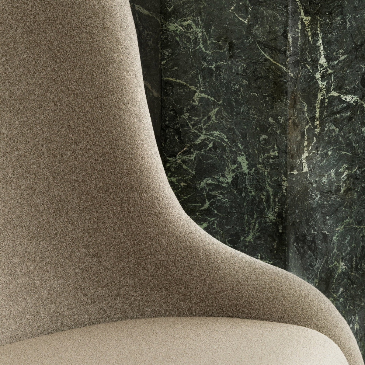 Canapé en chêne et tissu beige 168 cm Hyg - Normann Copenhagen - The Cool Republic