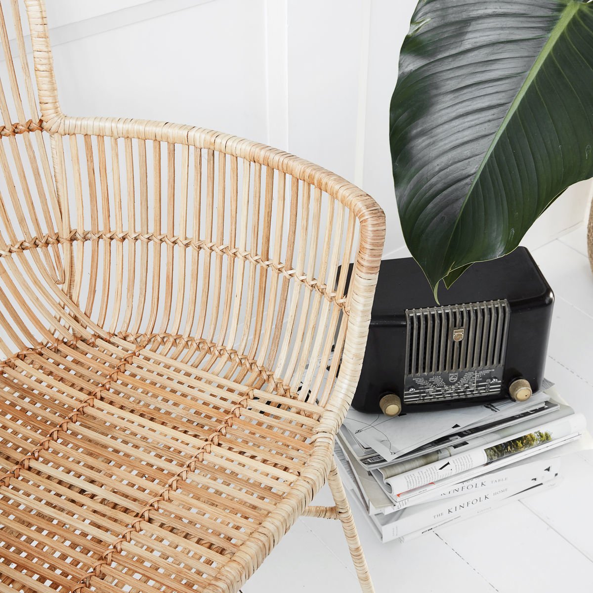 Canapé en rotin naturel sans coussin d'assise Coon - House Doctor - The Cool Republic