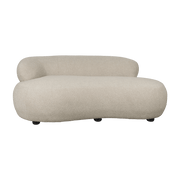Canapé en tissu beige 115x185x73cm Elio - The Cool Republic - The Cool Republic