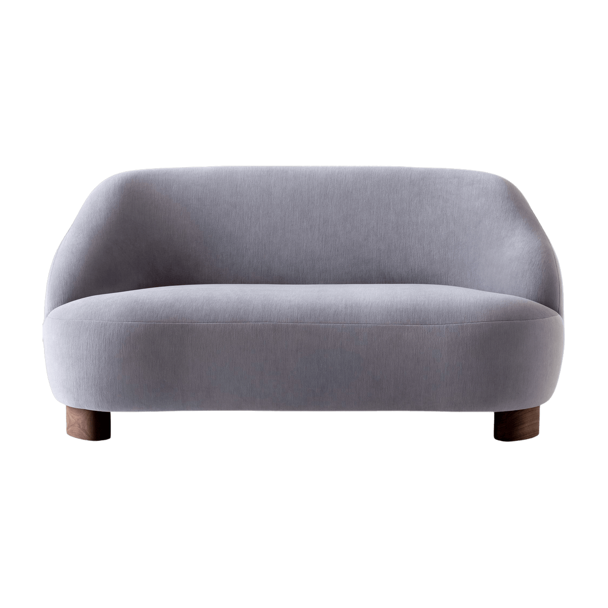 Gentle 133 fabric and walnut sofa Margas LC3 - &tradition - The Cool Republic