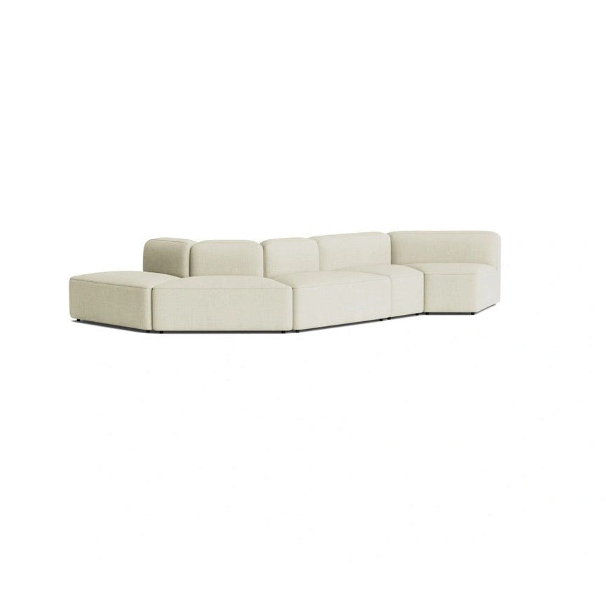Canapé en tissu gris modulable 5 places Rope - Normann Copenhagen - The Cool Republic