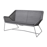 Canapé gris avec coussin d'assise gris Breeze - Cane-Line - The Cool Republic