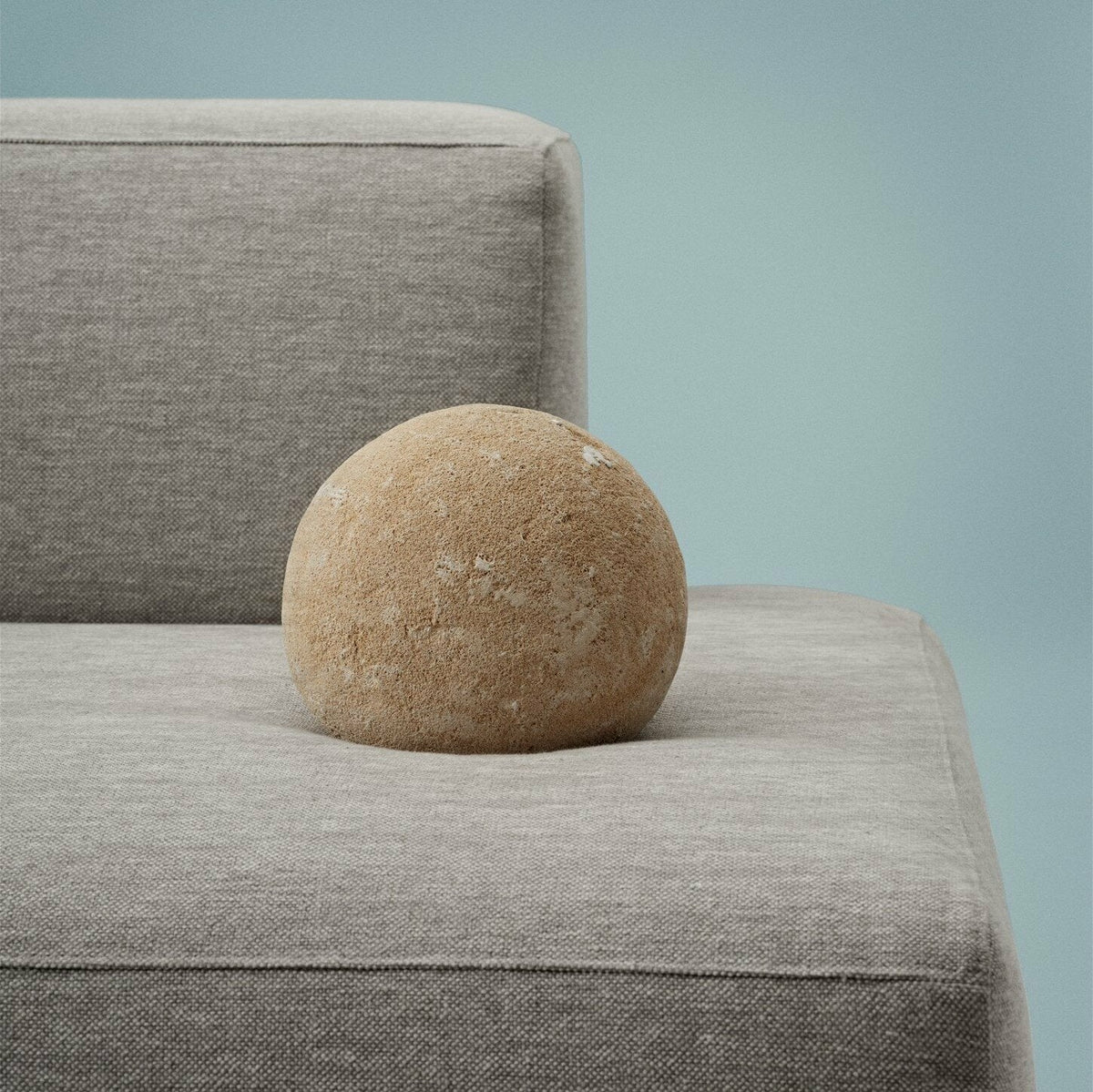 Canapé gris clair 2 places Connect Soft - Muuto - The Cool Republic