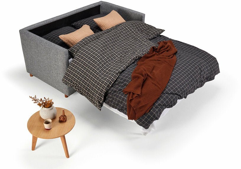 Canapé-lit 2 places gris granite Olan - Innovation Living - The Cool Republic