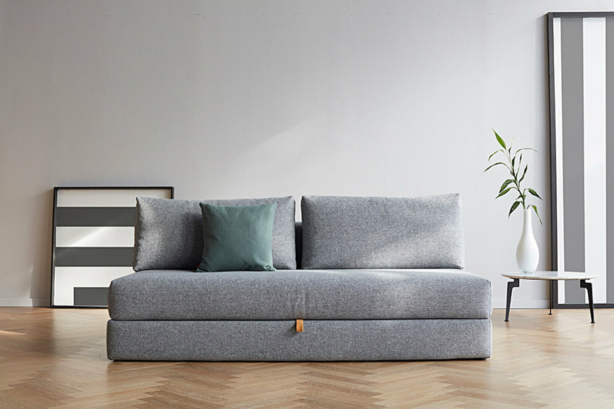 Canapé-lit 2 places gris granite Osvald - Innovation Living - The Cool Republic