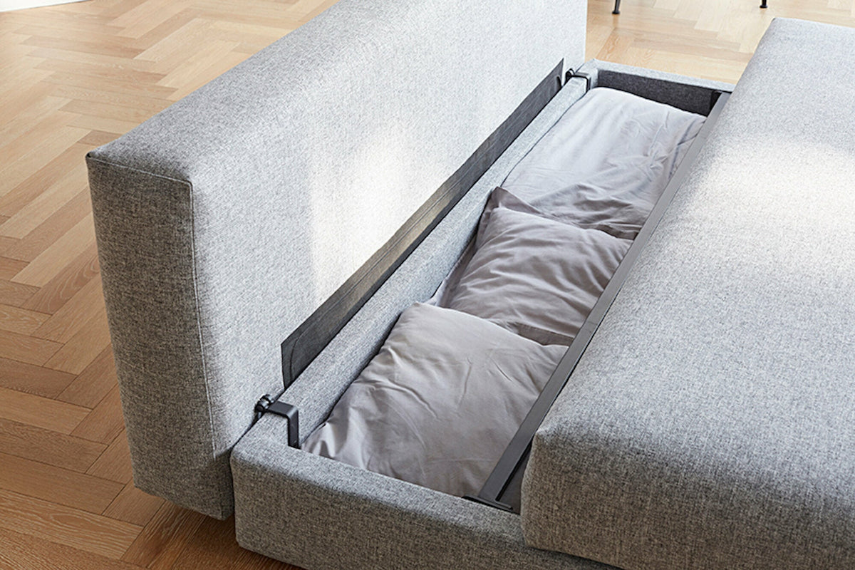 Canapé-lit 2 places gris granite Osvald - Innovation Living - The Cool Republic