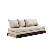 Canapé-lit avec 2 tatami et matelas beige 80x200cm Chico - Karup Design - The Cool Republic