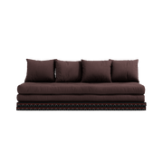 Canapé-lit avec 2 tatami et matelas marron 80x200cm Chico - Karup Design - The Cool Republic