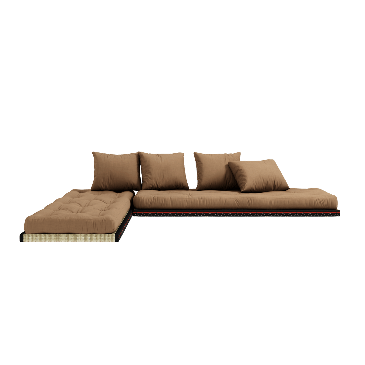 Canapé-lit avec 2 tatami et matelas mocca 80x200cm Chico - Karup Design - The Cool Republic