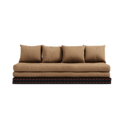 Canapé-lit avec 2 tatami et matelas mocca 80x200cm Chico - Karup Design - The Cool Republic