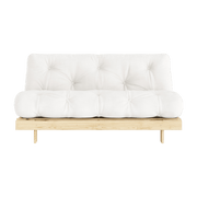 Canapé-lit blanc pin massif Roots 160 - Karup Design - The Cool Republic