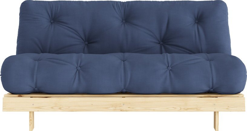 Canapé - lit bleu navy pin massif Roots 160 - Karup Design - The Cool Republic