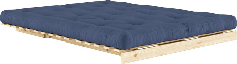 Canapé - lit bleu navy pin massif Roots 160 - Karup Design - The Cool Republic