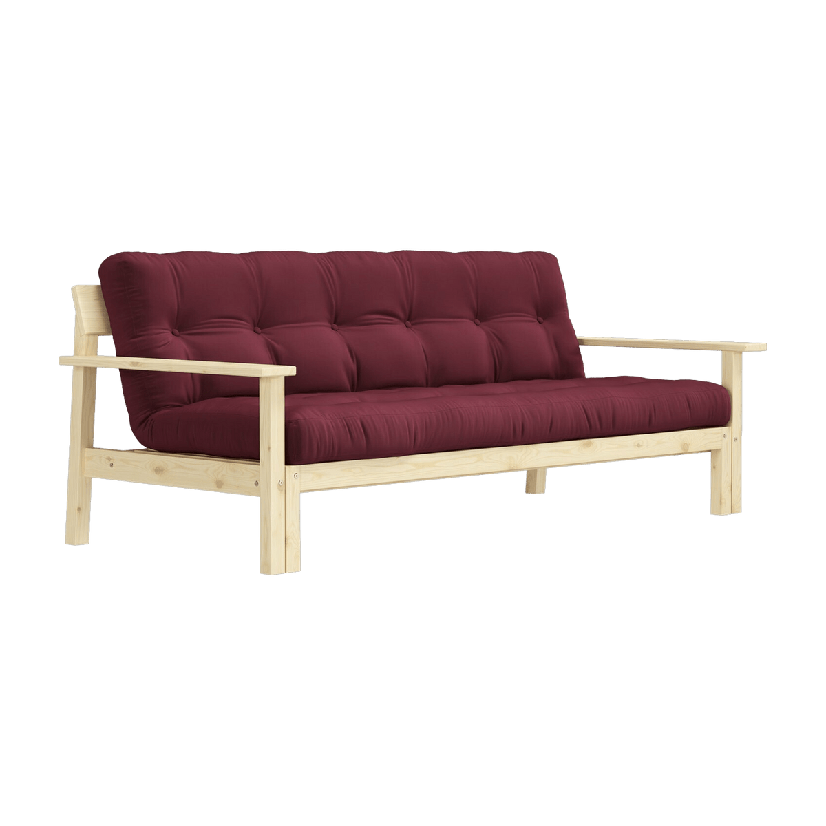 Unwind burgundy sofa bed - Karup Design - The Cool Republic