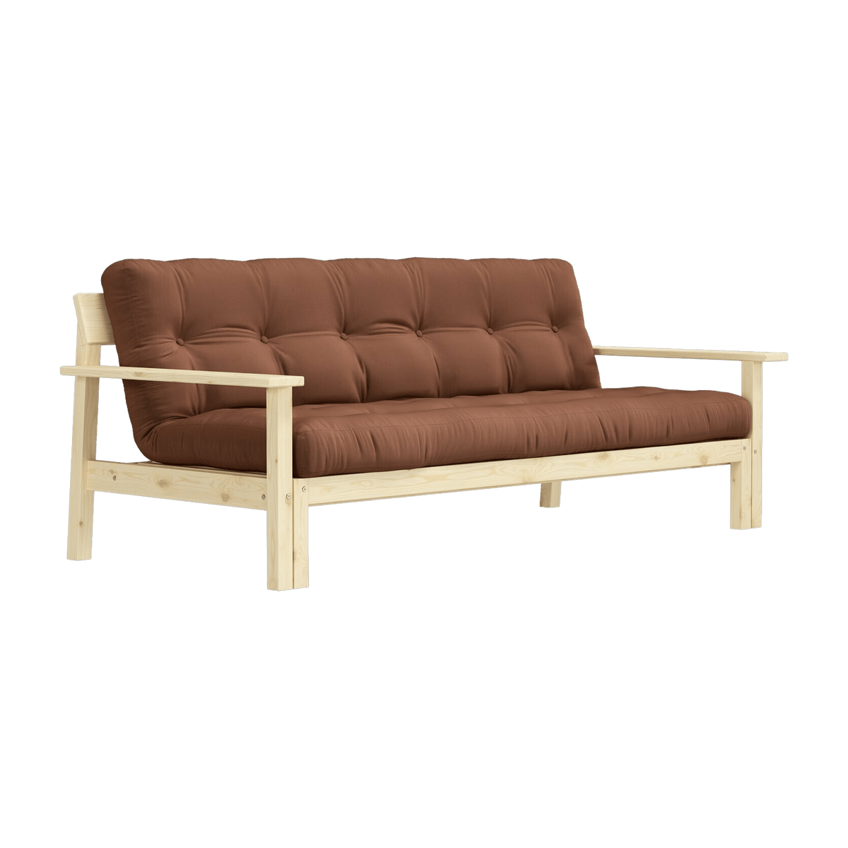 Unwind brown clay sofa bed - Karup Design - The Cool Republic