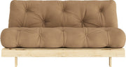 Canapé - lit mocca en pin massif Roots 160 - Karup Design - The Cool Republic