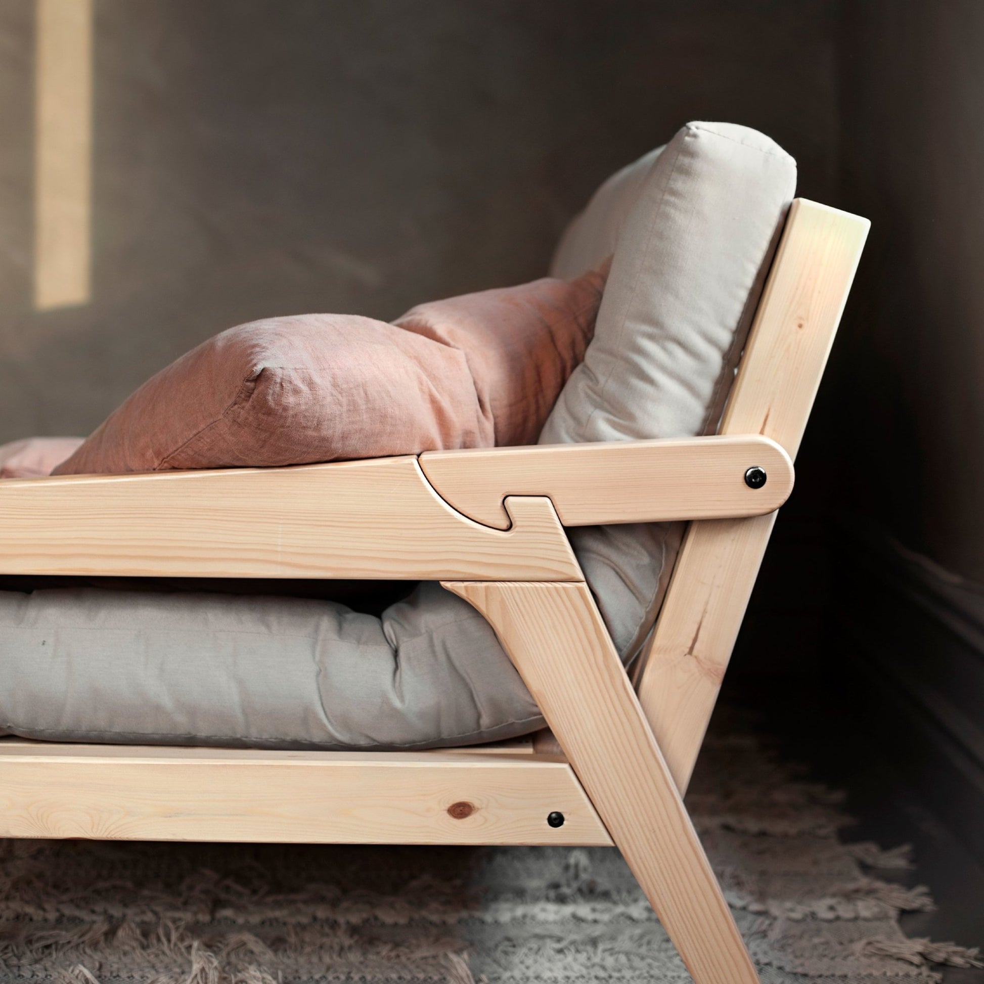 Canapé-lit noir Grab - Karup Design - The Cool Republic