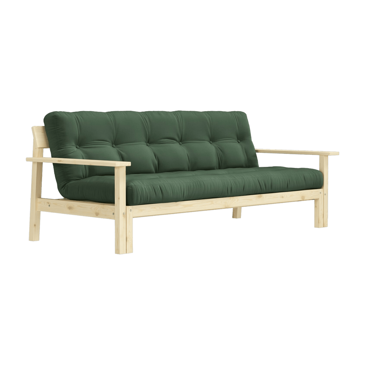 Canapé-lit vert olive Unwind - Karup Design - The Cool Republic