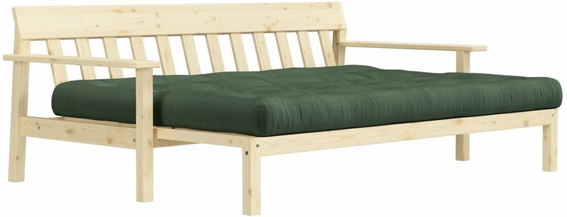Canapé - lit vert olive Unwind - Karup Design - The Cool Republic