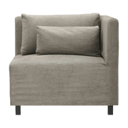 Sofa Section D'angle Hdhazel Night Gris/Marron - House Doctor - The Cool Republic