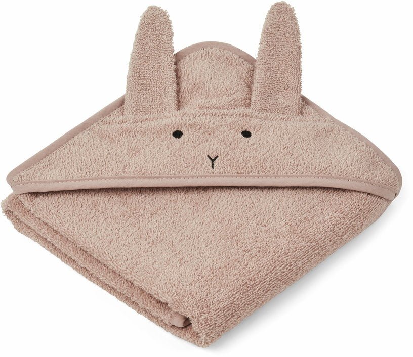 Cape de bain pour bébé Lapin rose Albert - Liewood - The Cool Republic