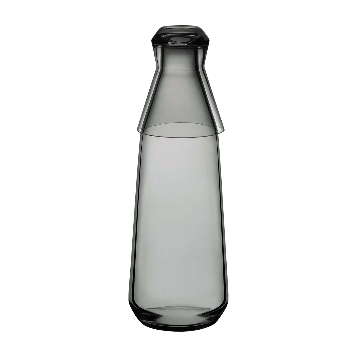 Rhythm Water Carafe With Glass Smoke - Nude Glass - The Cool Republic