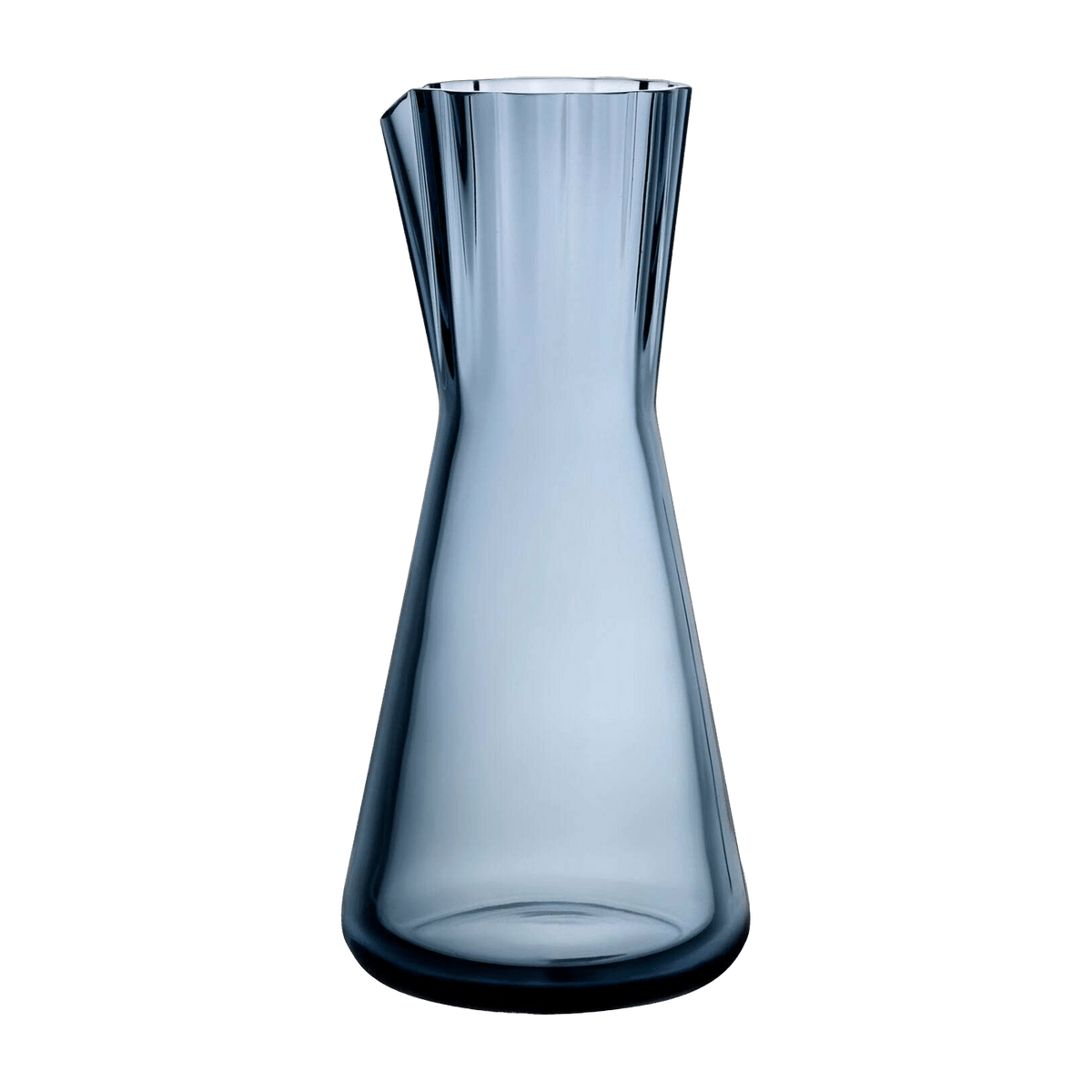 Carafe d'eau bleue Lady Steel - Nude Glass - The Cool Republic