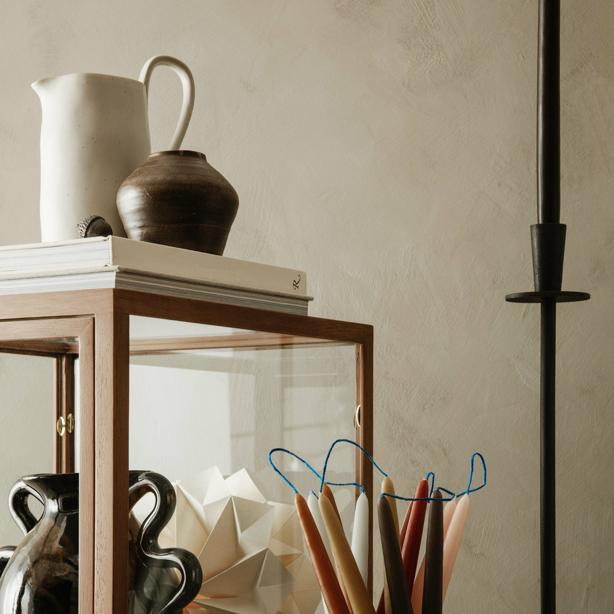 Carafe en porcelaine blanc cassé 1 L Flow - Ferm Living - The Cool Republic